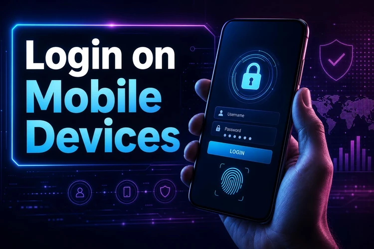 Login on Mobile Devices